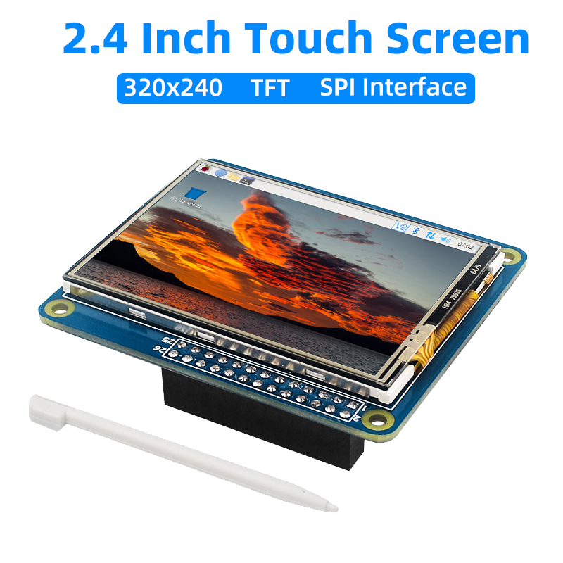 Retro Gaming Raspberry Pi 3 - 2.4 Inch Touch Screen for Raspberry