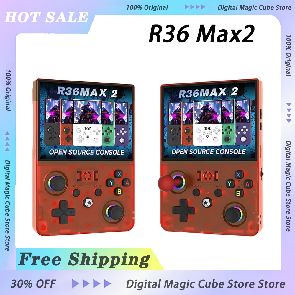 Retro Gaming Device Handheld - R36 Max2 Linux System Handheld Game