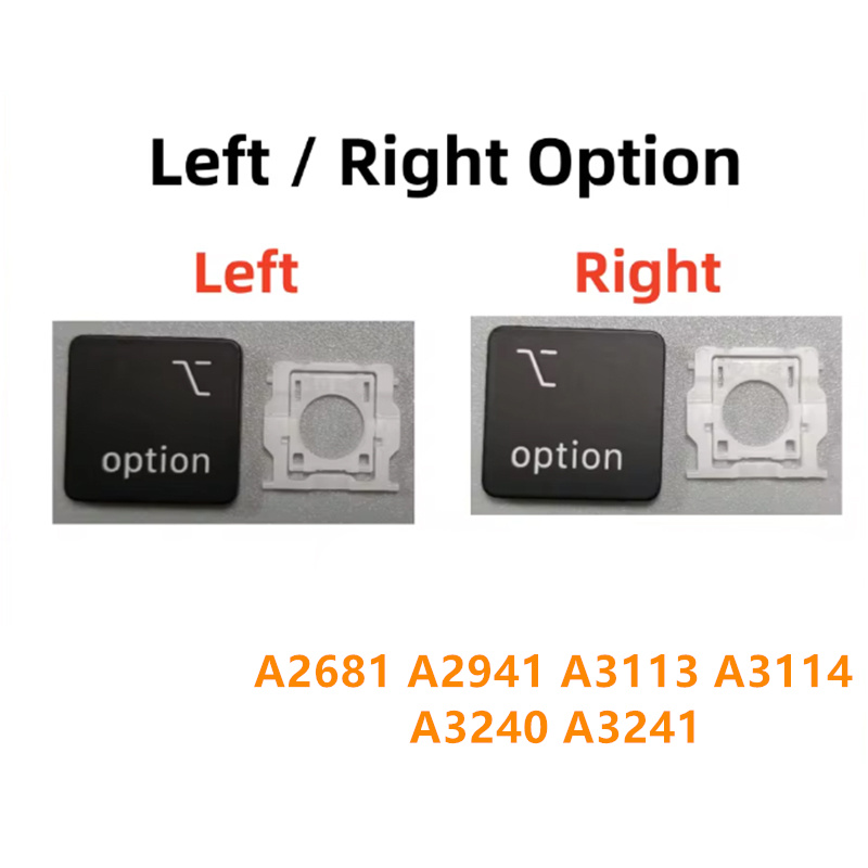 Retro Gaming Mac - Left Right Option KeyCap Applicable For