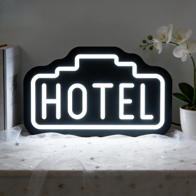 Retro Gaming Cafe - Cloud Shape HOTEL LED Neon Sign