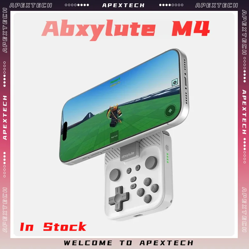 Retro Gaming Joystick - Abxylute M4 Magnetic Phone Gamepad -