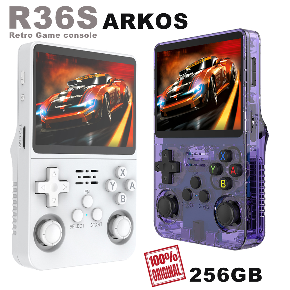 BOYHOM 256G Open Source R36S R - Retro Gaming Portable のレビューと価格