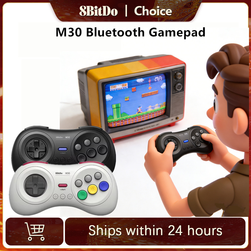 8Bitdo M30 Bluetooth Controlle - Retro Gaming Joystick のレビューと価格