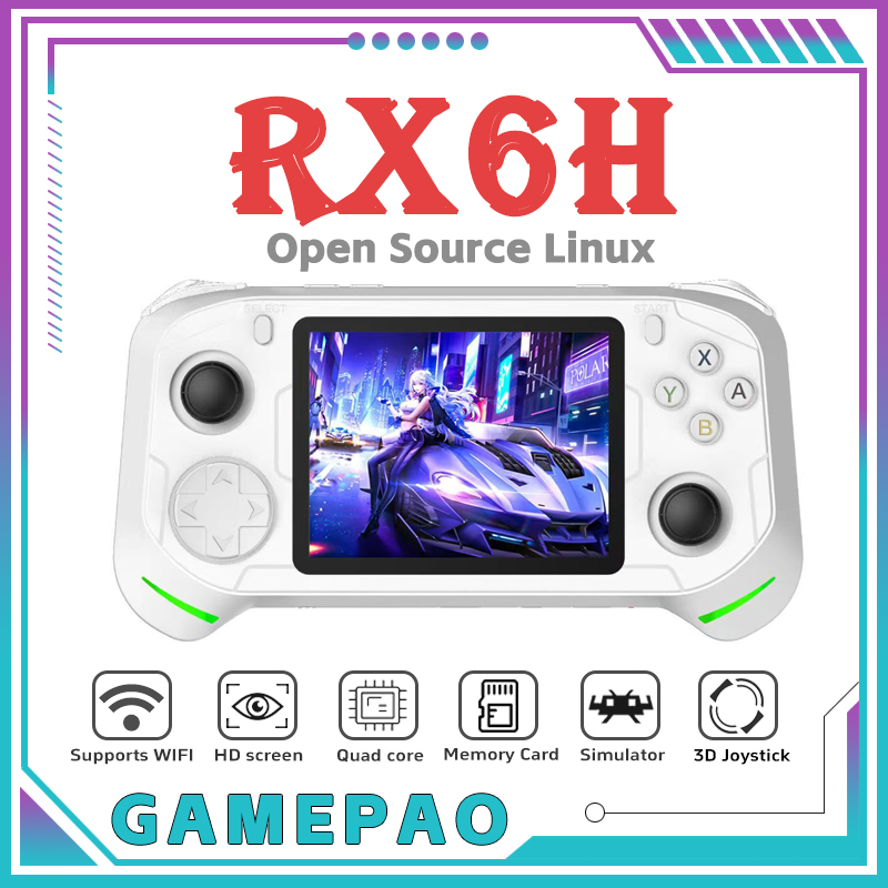 Open Source RX6H Retro Handhel - Retro Gaming Device Handheld のレビューと価格
