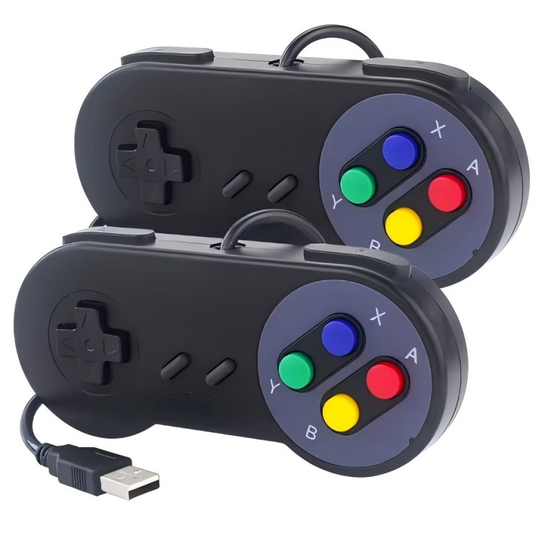 2PCs USB Gamepad Retro Gaming  - Retro Gaming Joystick のレビューと価格