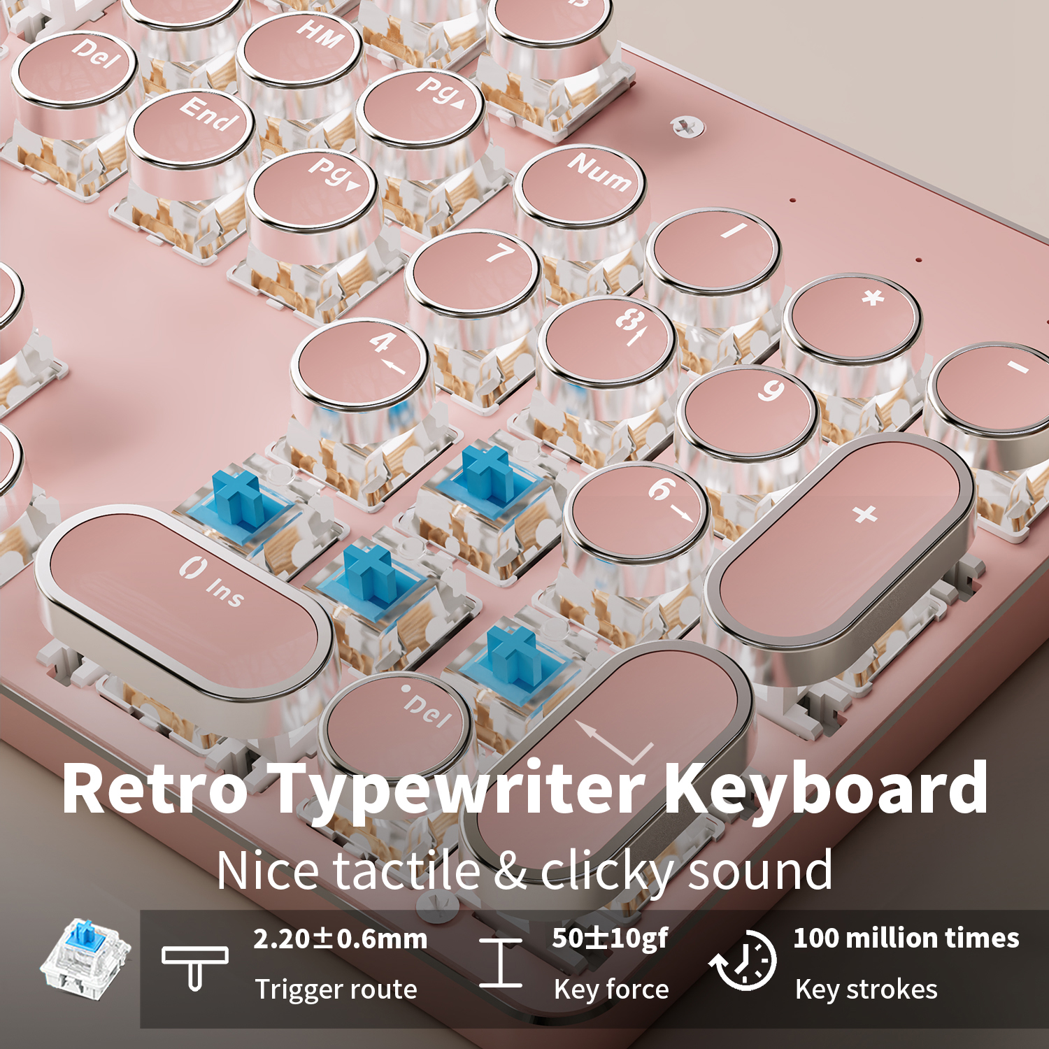 EWEADN TK950 Tri-Mode Ergonomi - Retro Gaming Mac のレビューと価格