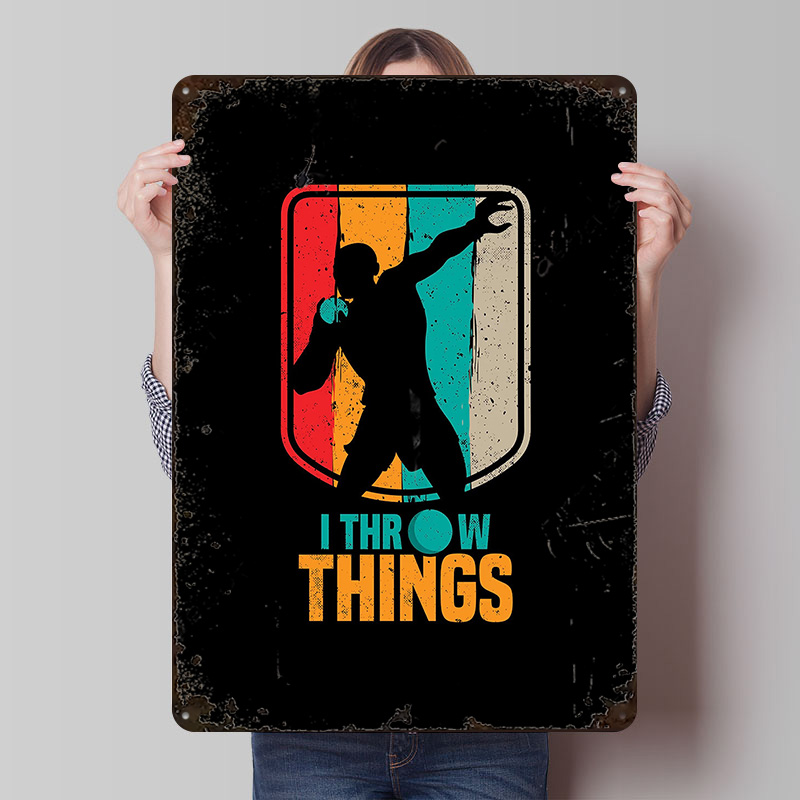 Funny Shot Put Gift Idea Tin P - Retro Gaming Gift Ideas のレビューと価格