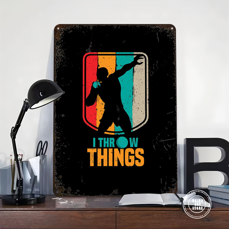 Funny Shot Put Gift Idea Tin P - Retro Gaming Gift Ideas のレビューと価格
