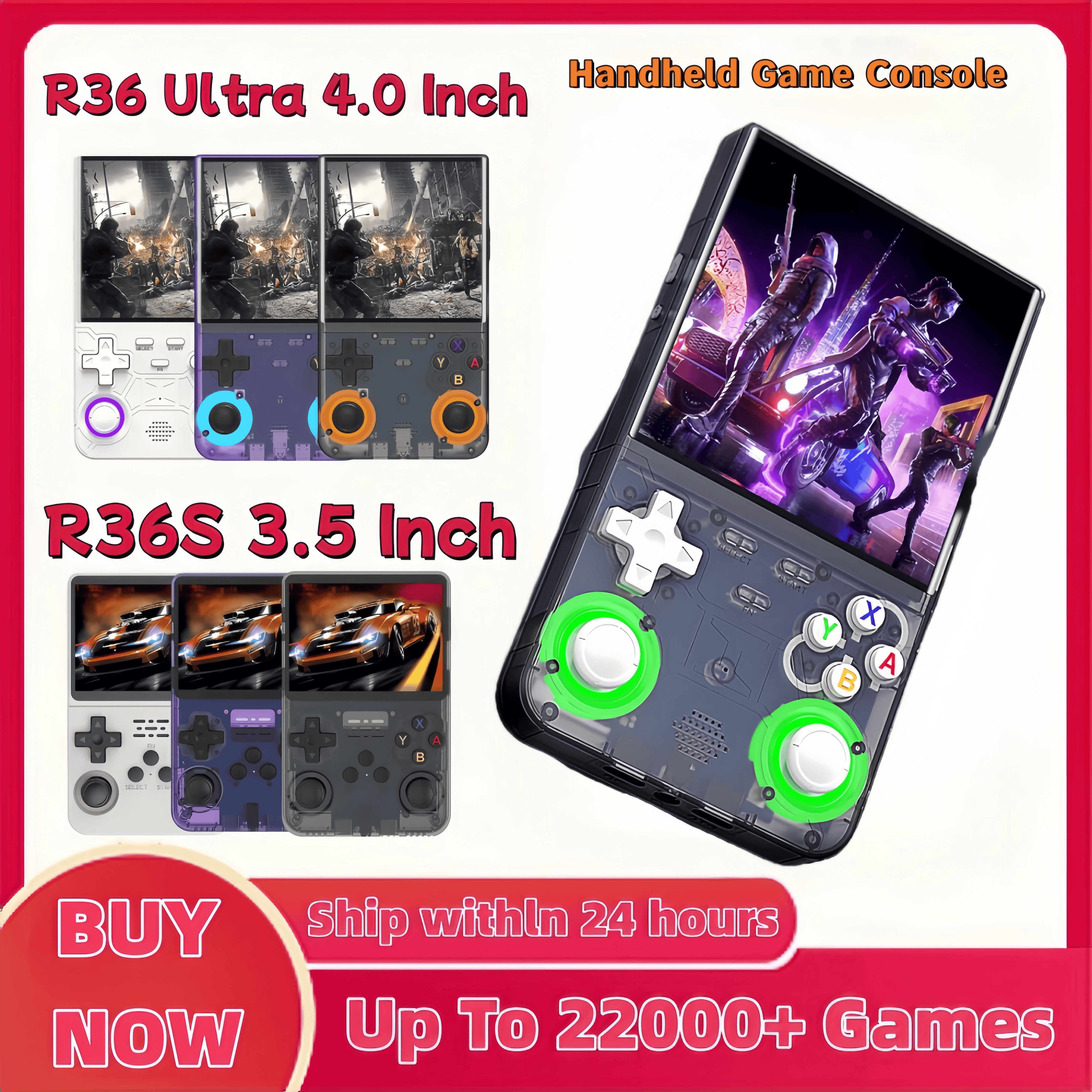 R36S Retro R36 Ultra Handheld  - Retro Gaming Device Handheld のレビューと価格
