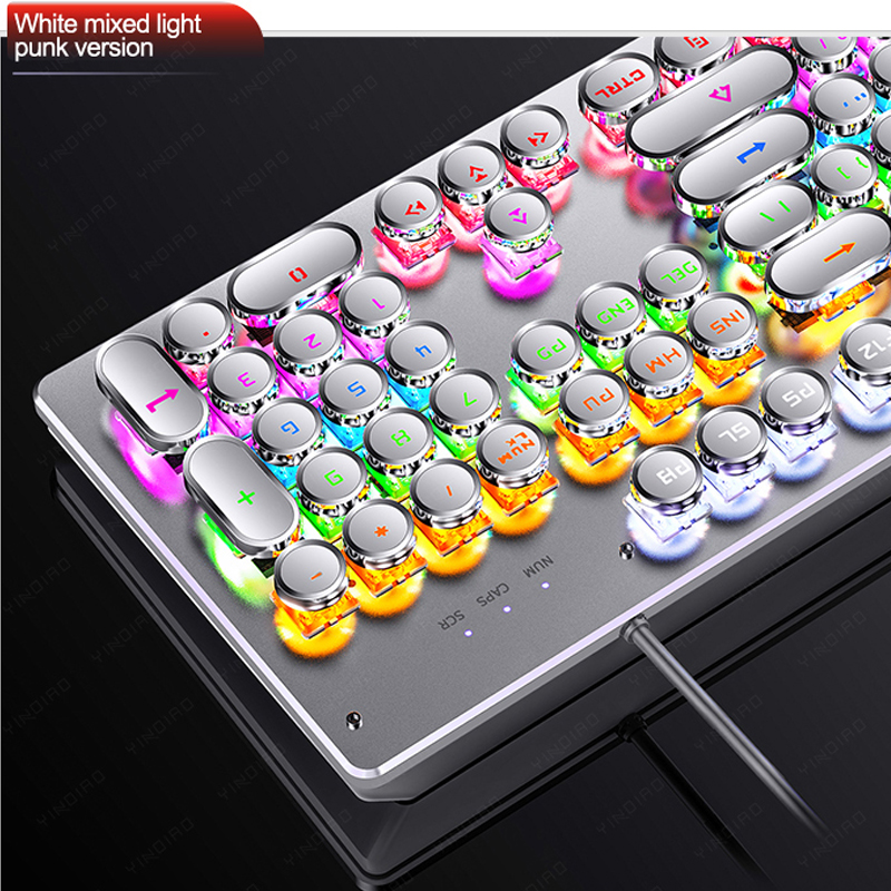 Retro Punk Mechanical Keyboard - Retro Gaming Kc のレビューと価格