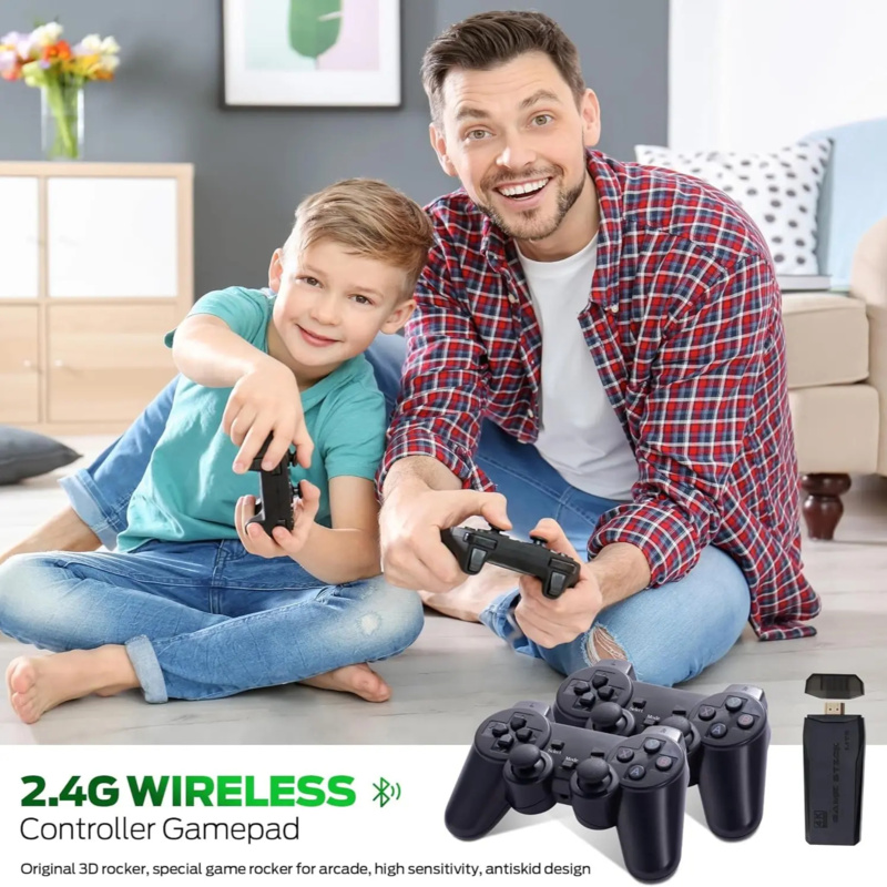 M8 Wireless Retro Game Console - Retro Gaming Tv Box のレビューと価格