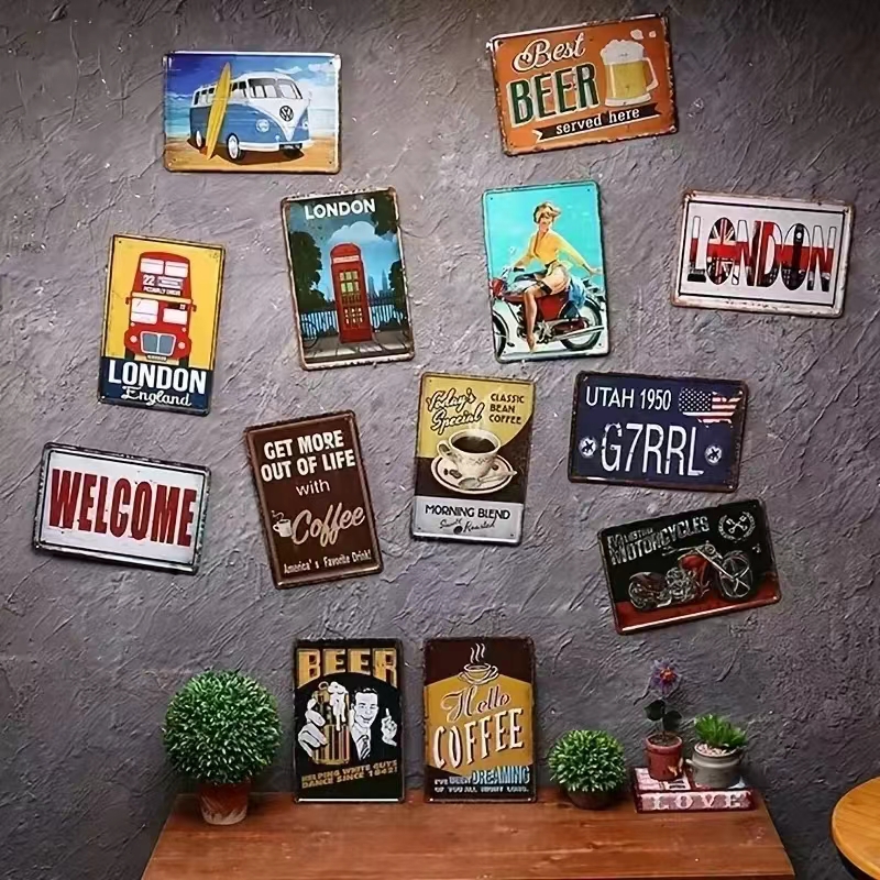 DAOLEG Warning Corgi Metal Pla - Retro Gaming Cafe のレビューと価格