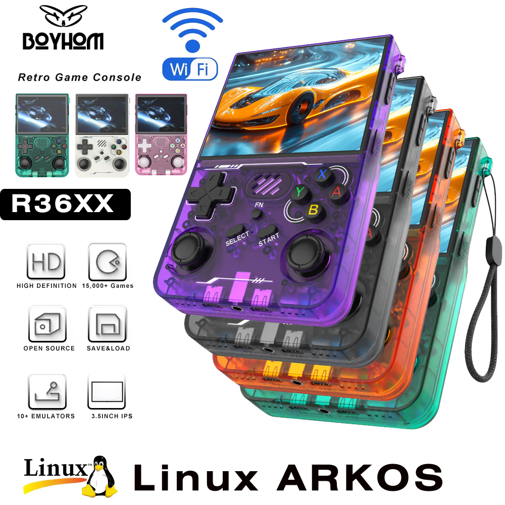 BOYHOM New R36XX Retro Handhel - Retro Gaming Portable のレビューと価格
