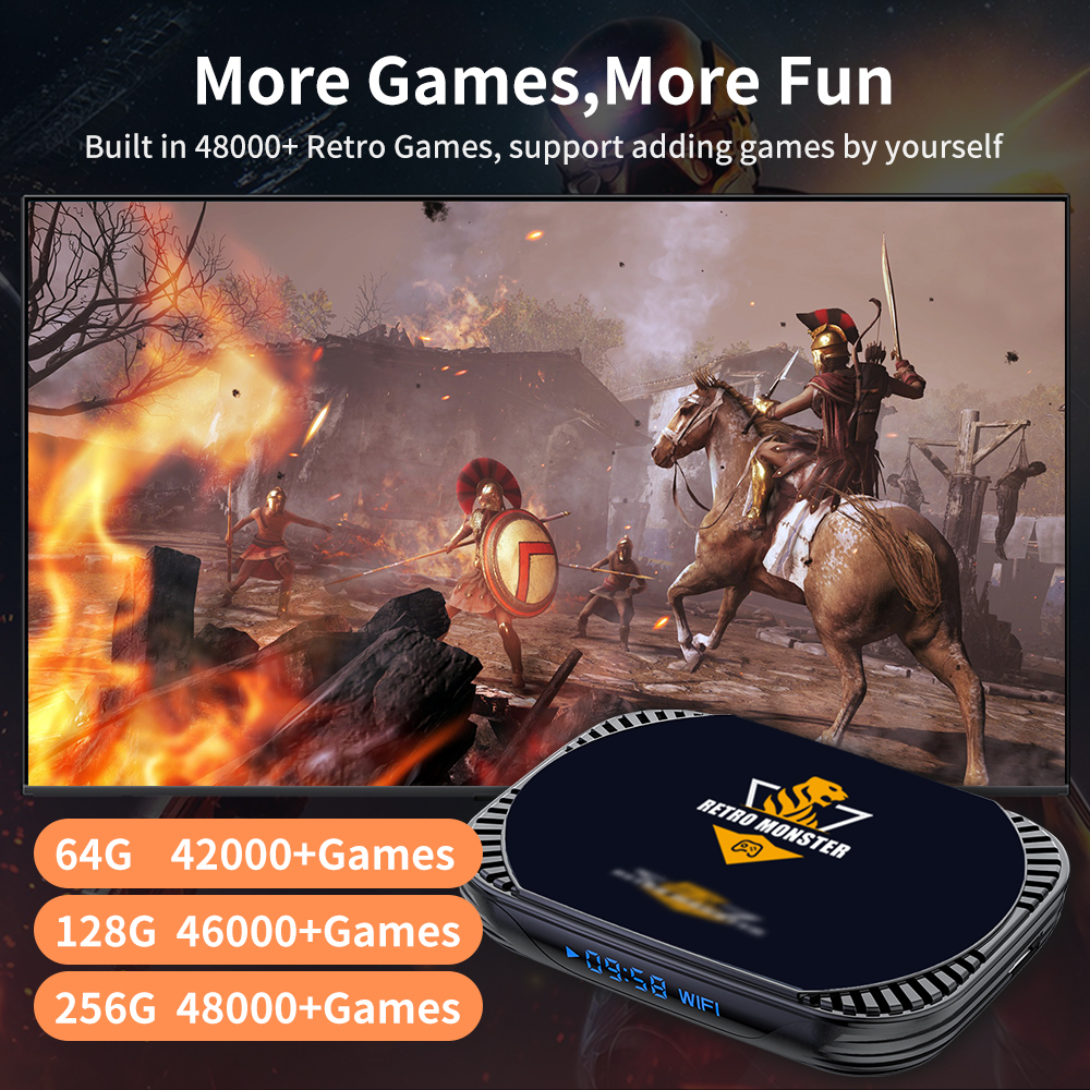 Retro Video Game Console 70+Em - Retro Gaming Tv Box のレビューと価格