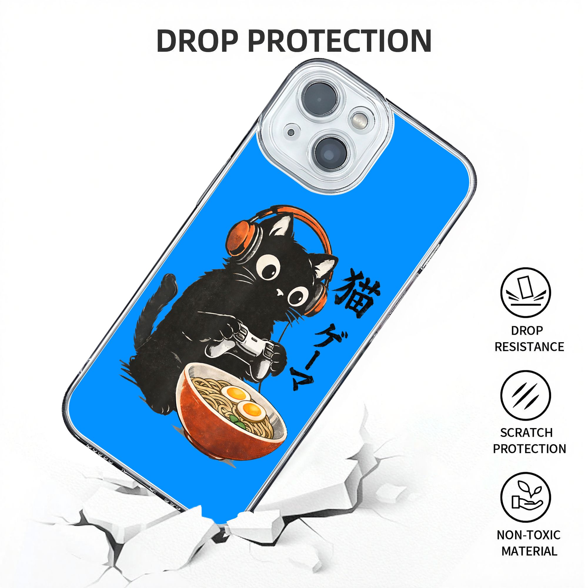 Kawaii Gaming Japanese Cat Gam - Retro Gaming Phone のレビューと価格