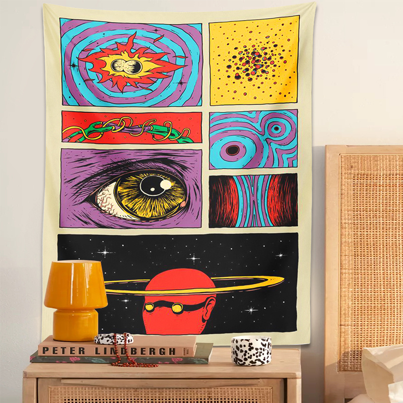 VIKAMA Psychedelic Collage Art - Retro Gaming Universe のレビューと価格