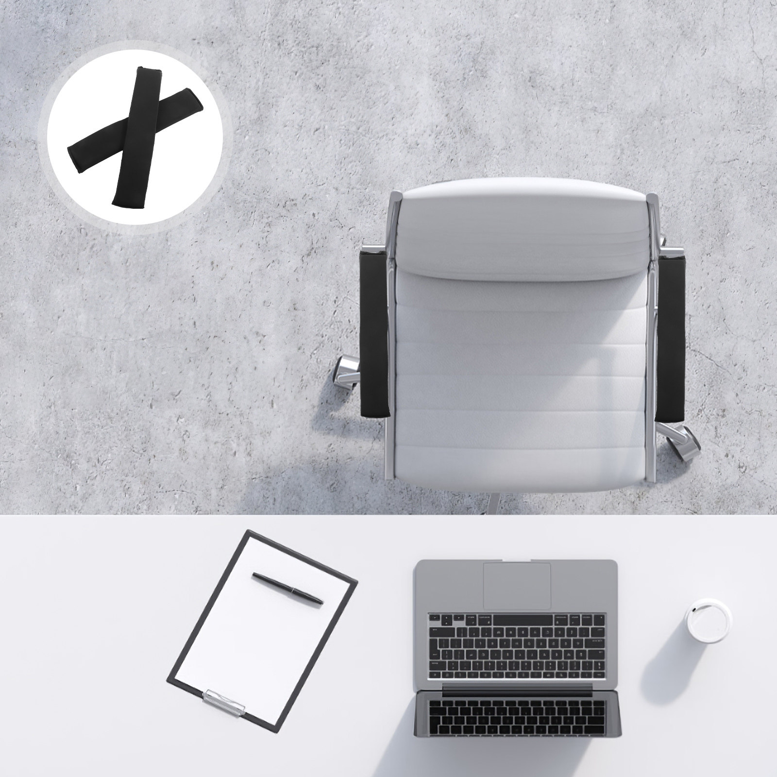 2Pcs Gaming Chair Armrest Pads - Retro Gaming Universe のレビューと価格