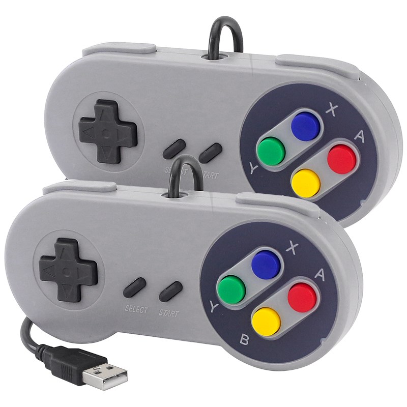 2PCS USB Gamepad Gaming Joysti - Retro Gaming Raspberry Pi 3 のレビューと価格
