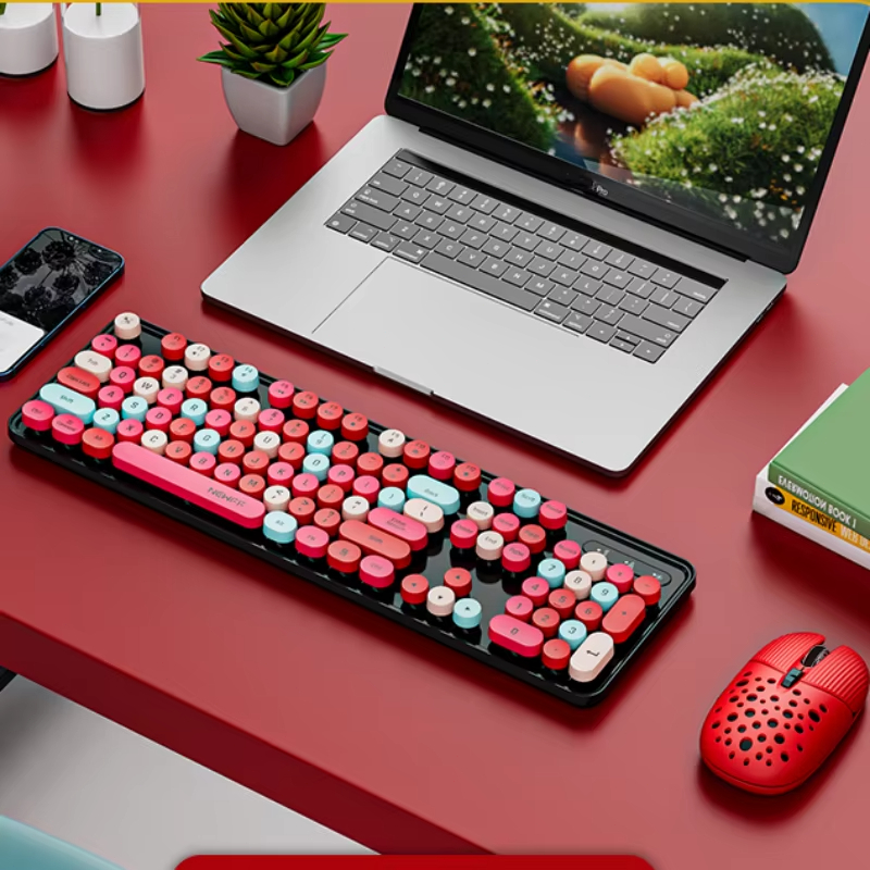 104 Keys 2.4G Wireless Gaming  - Retro Gaming Kc のレビューと価格