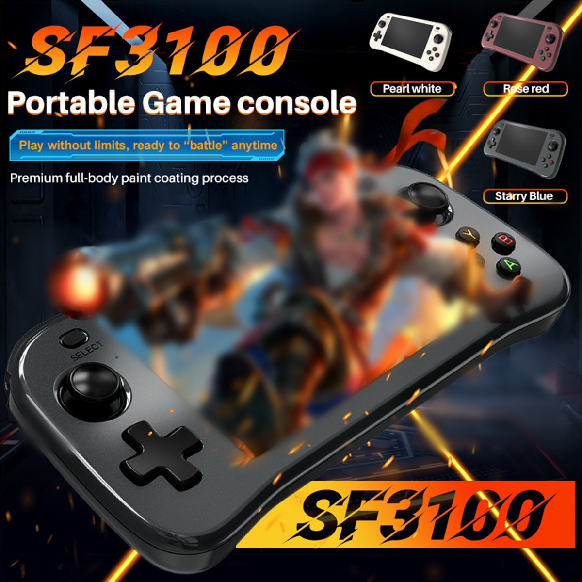 SF3100 Portable Handheld Game  - Retro Gaming Portable のレビューと価格