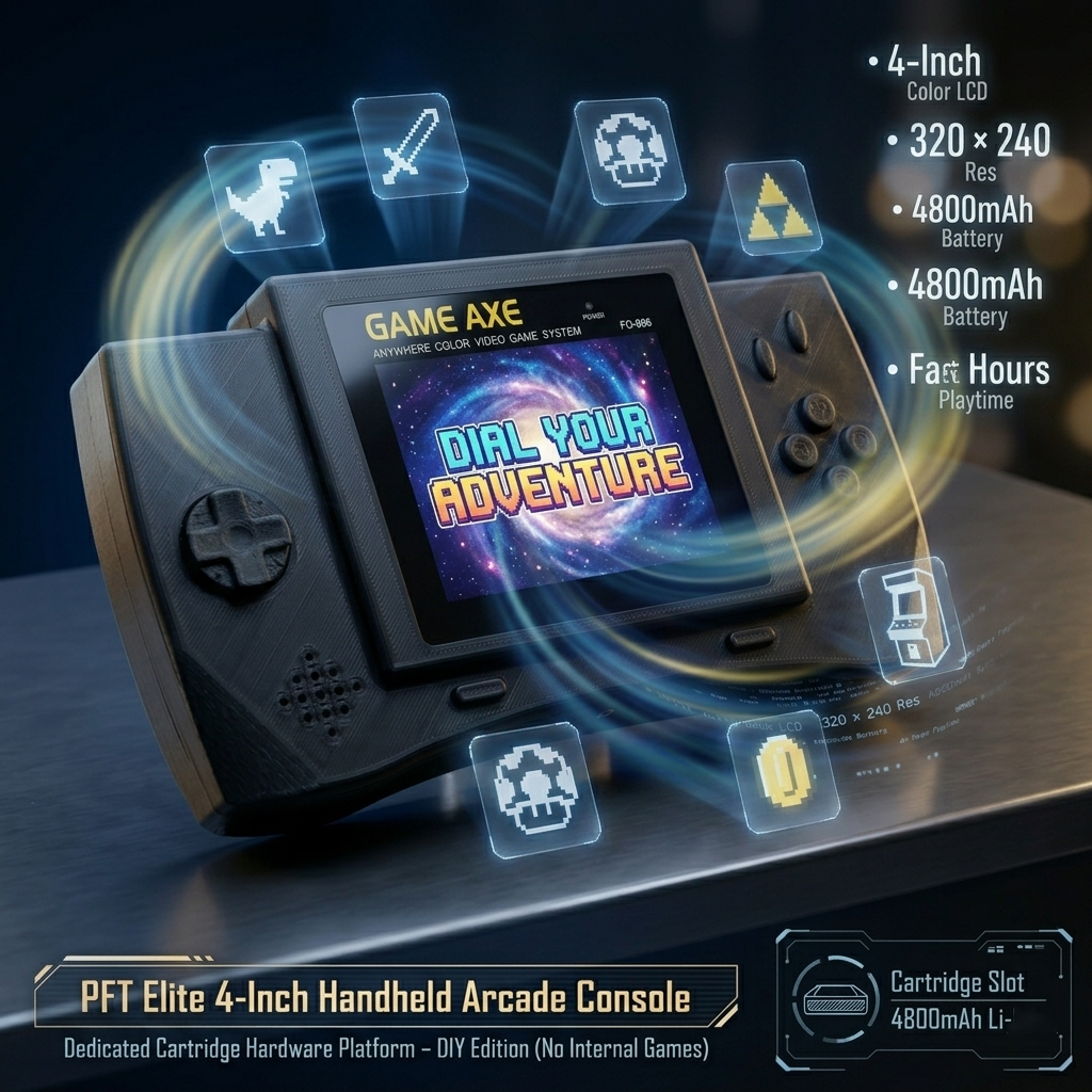 PFT Elite 4-Inch Handheld Arca - Retro Gaming Portable のレビューと価格