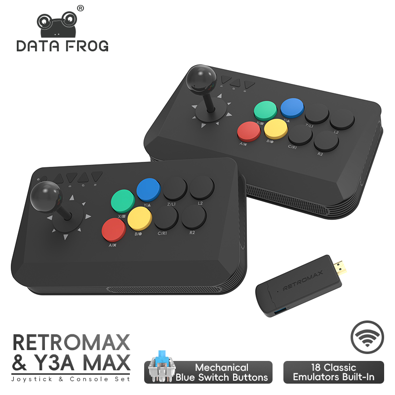 Data Frog Arcade Fighter Stick - Retro Gaming Tv Box のレビューと価格