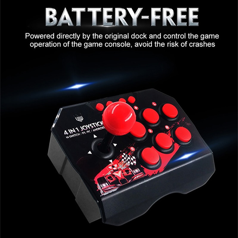 GAMINJA NS002 4 In 1 Retro Arc - Retro Gaming Joystick のレビューと価格