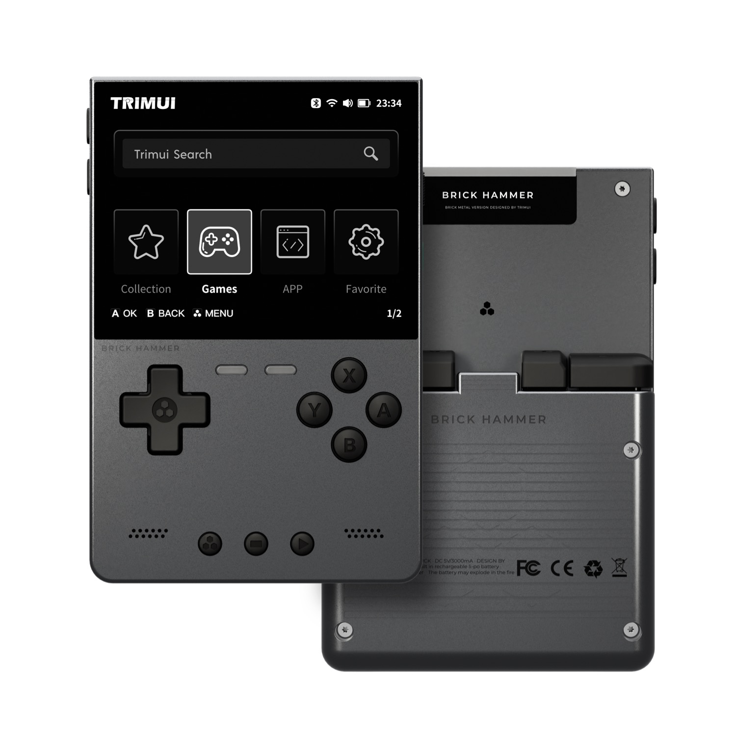 TRIMUI BRICK HAMMER Retro Hand - Retro Gaming Phone のレビューと価格