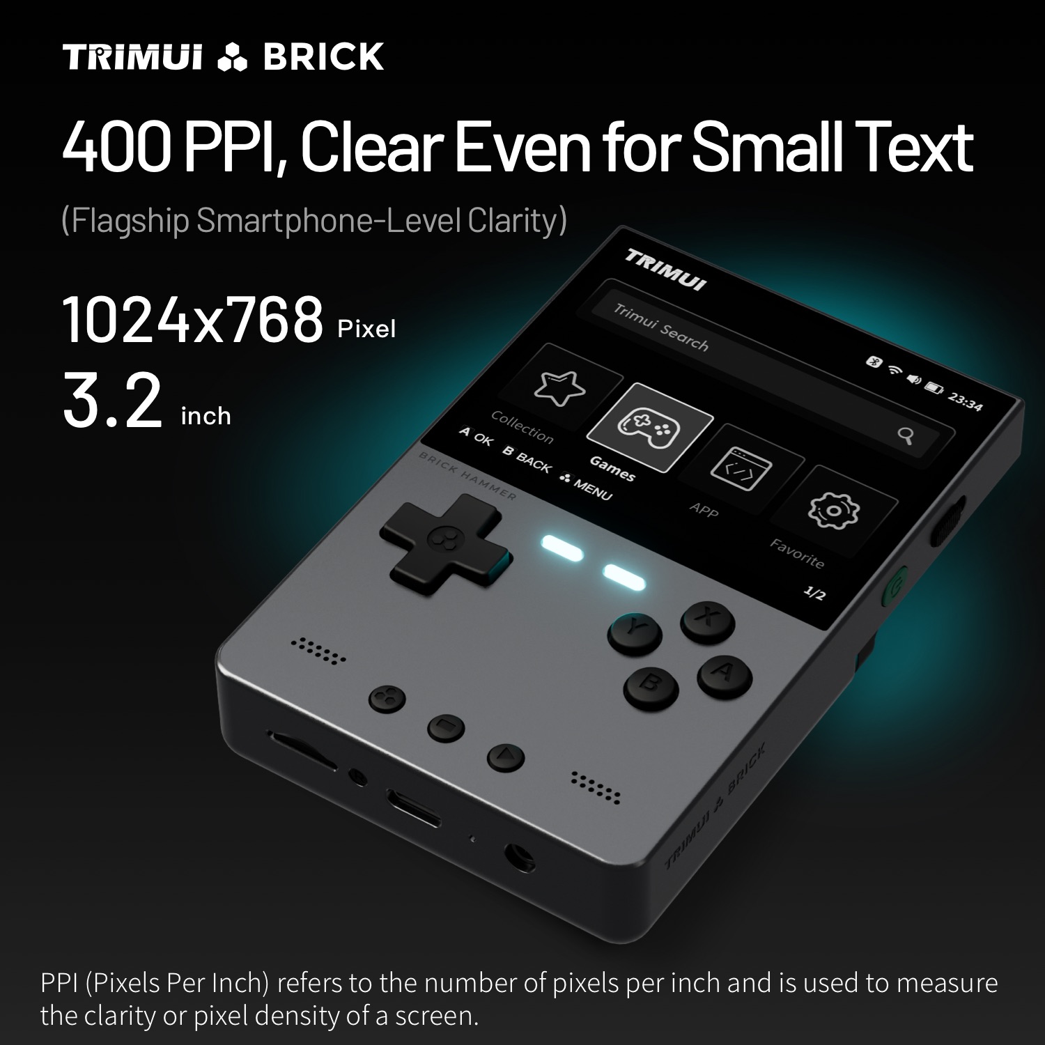 TRIMUI BRICK HAMMER Retro Hand - Retro Gaming Phone のレビューと価格