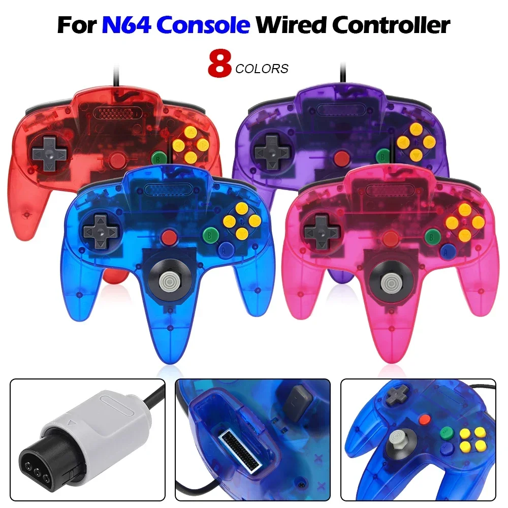 NEW Wired Gamepad for N64 Cons - Retro Gaming Joystick のレビューと価格