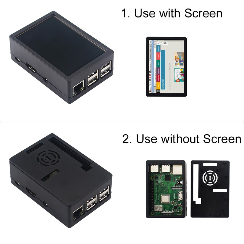 Raspberry Pi 3B Plus Case Plas - Retro Gaming Raspberry Pi 3 のレビューと価格