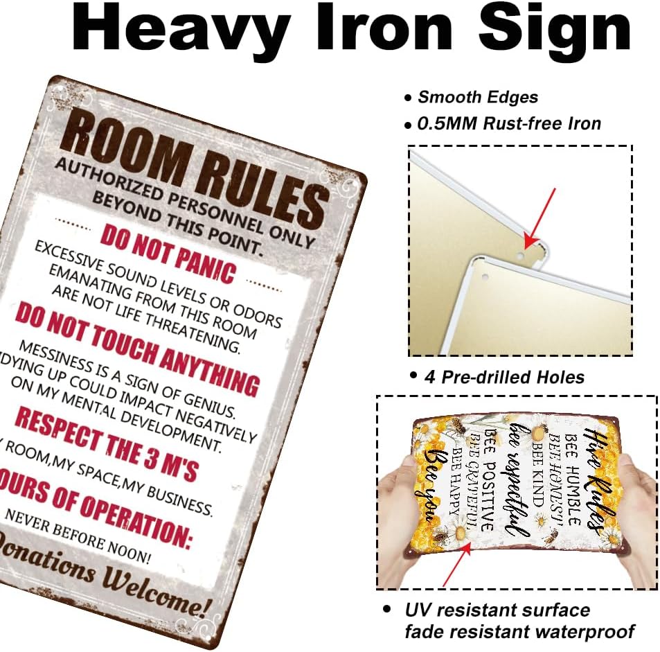 Vintage Decor Metal Tin Sign 1 - Retro Gaming Room のレビューと価格