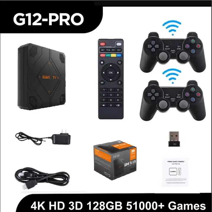 G12 Pro Game Box Video Game Co - Retro Gaming Tv Box のレビューと価格