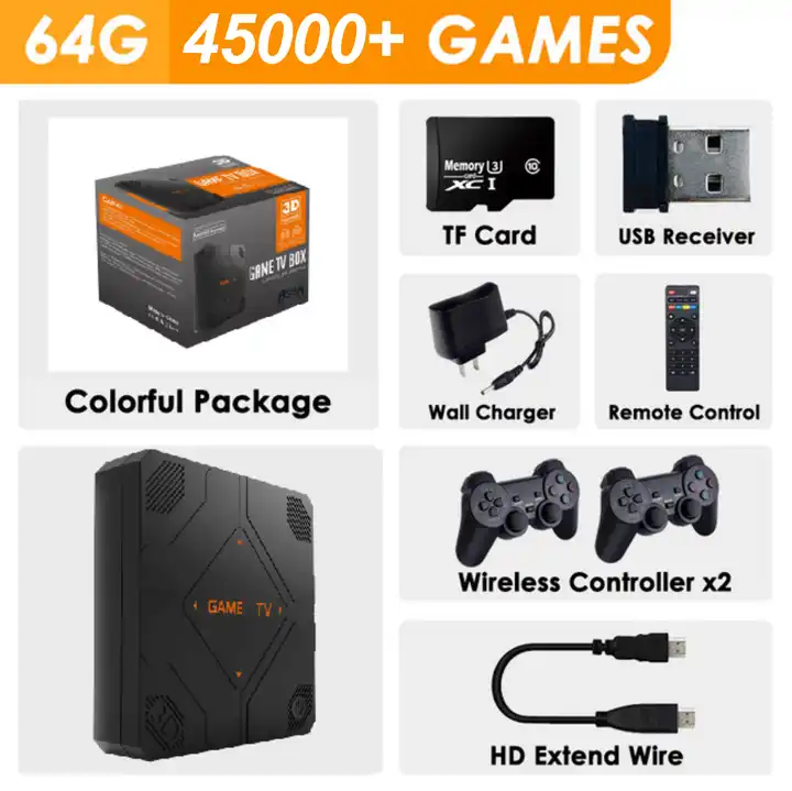 G12 Pro Game Box Video Game Co - Retro Gaming Tv Box のレビューと価格