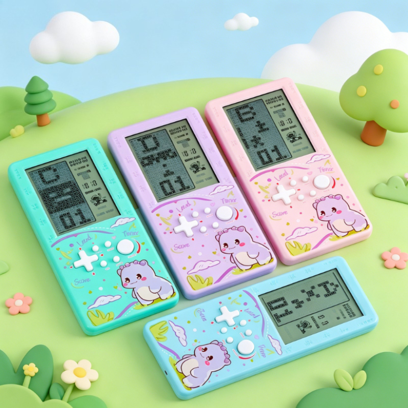 Cute Dinosaur Print Game Conso - Retro Gaming Device Handheld のレビューと価格