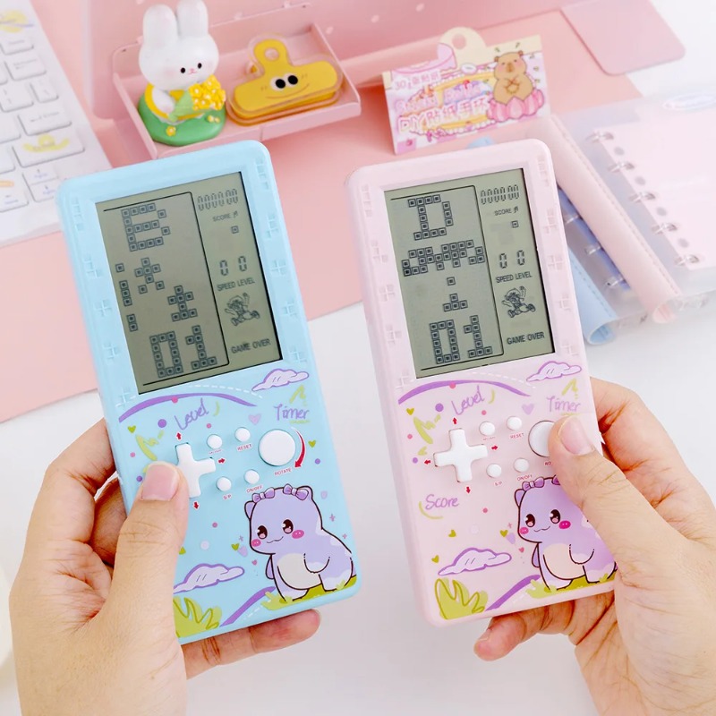 Cute Dinosaur Print Game Conso - Retro Gaming Device Handheld のレビューと価格