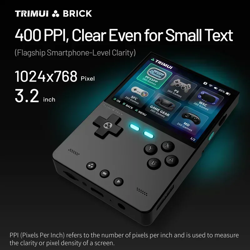 TRIMUI BRICK Retro Handheld Ga - Retro Gaming Device Handheld のレビューと価格