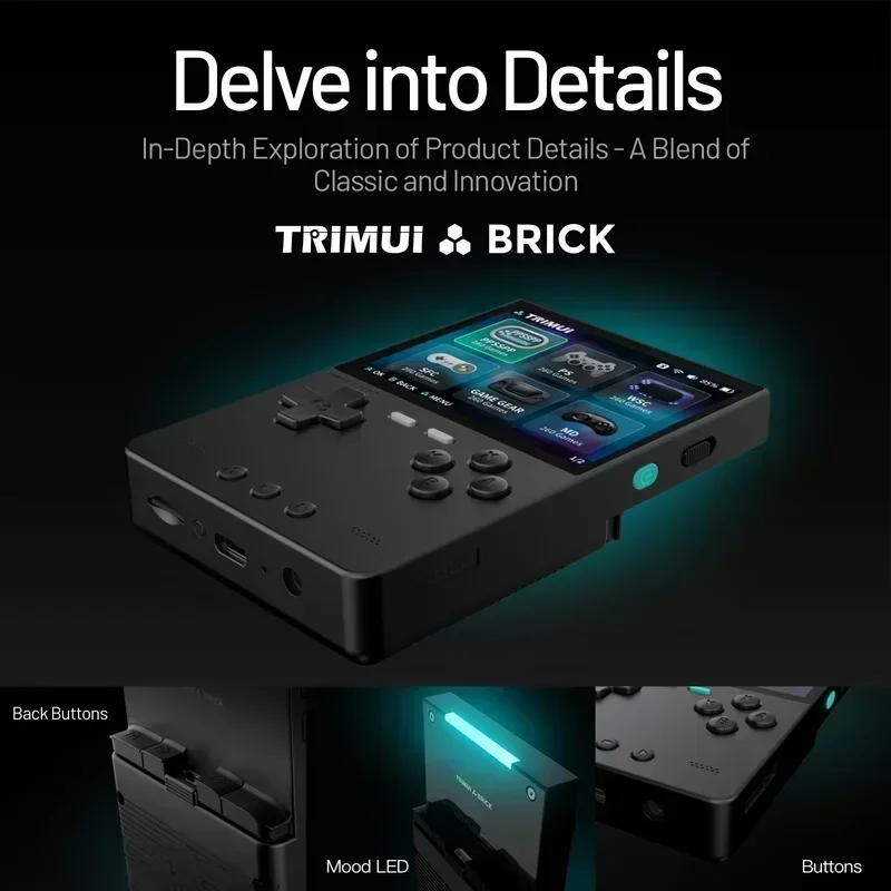 TRIMUI BRICK Retro Handheld Ga - Retro Gaming Device Handheld のレビューと価格