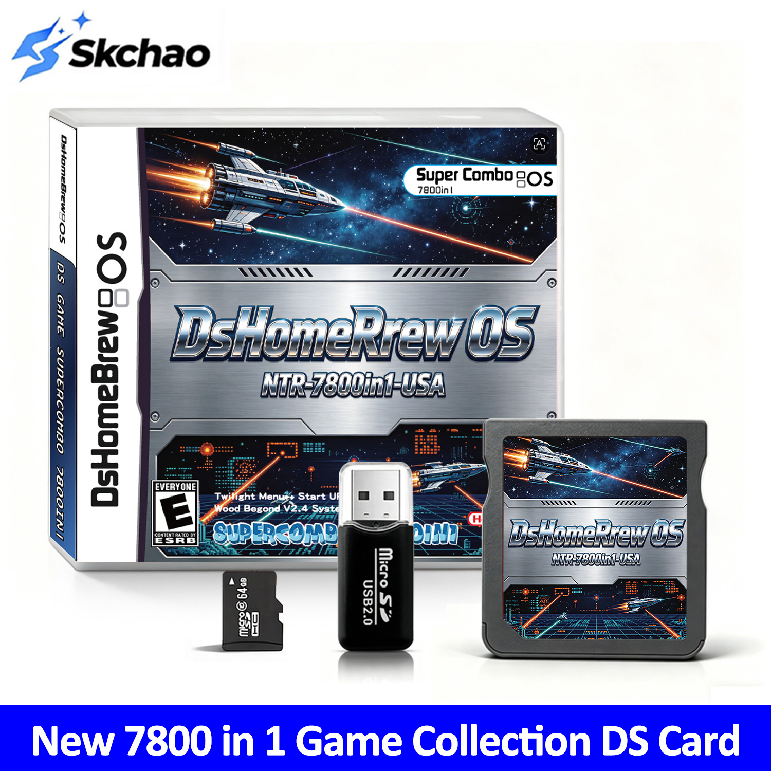 7800 in 1 DsHomeBrew Flash Car - Retro Gaming Room のレビューと価格