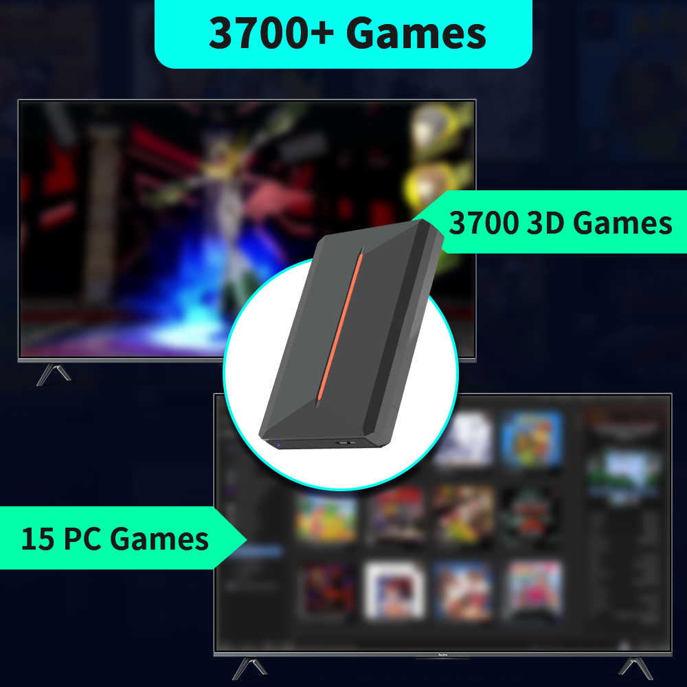 Launchbox OS 500GB Portable Ga - Retro Gaming Device Handheld のレビューと価格