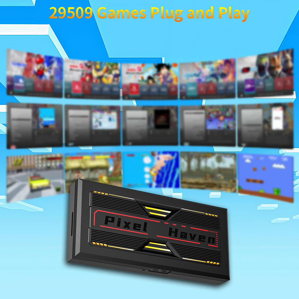 4K HD Retro Game Box Pixel Hav - Retro Gaming Tv Box のレビューと価格