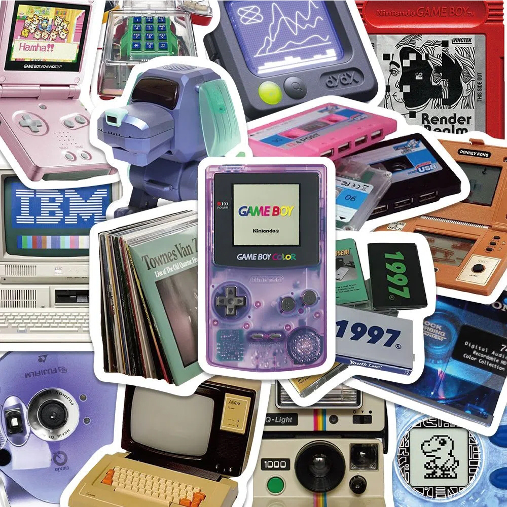 10/30/50pcs Vintage Computer G - Retro Gaming Phone のレビューと価格