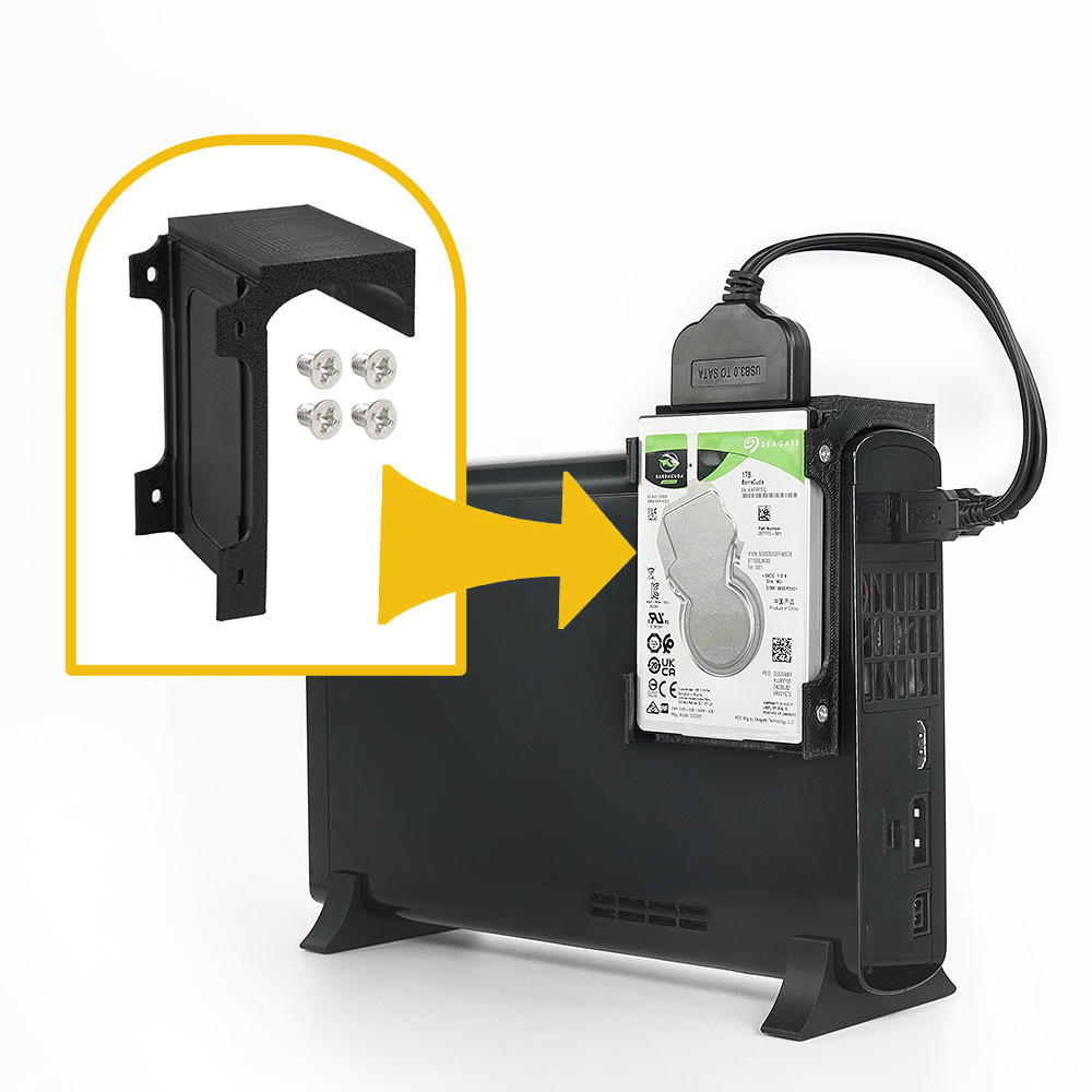 Black 3D Printed HDD Hard Driv - Retro Gaming Phone のレビューと価格
