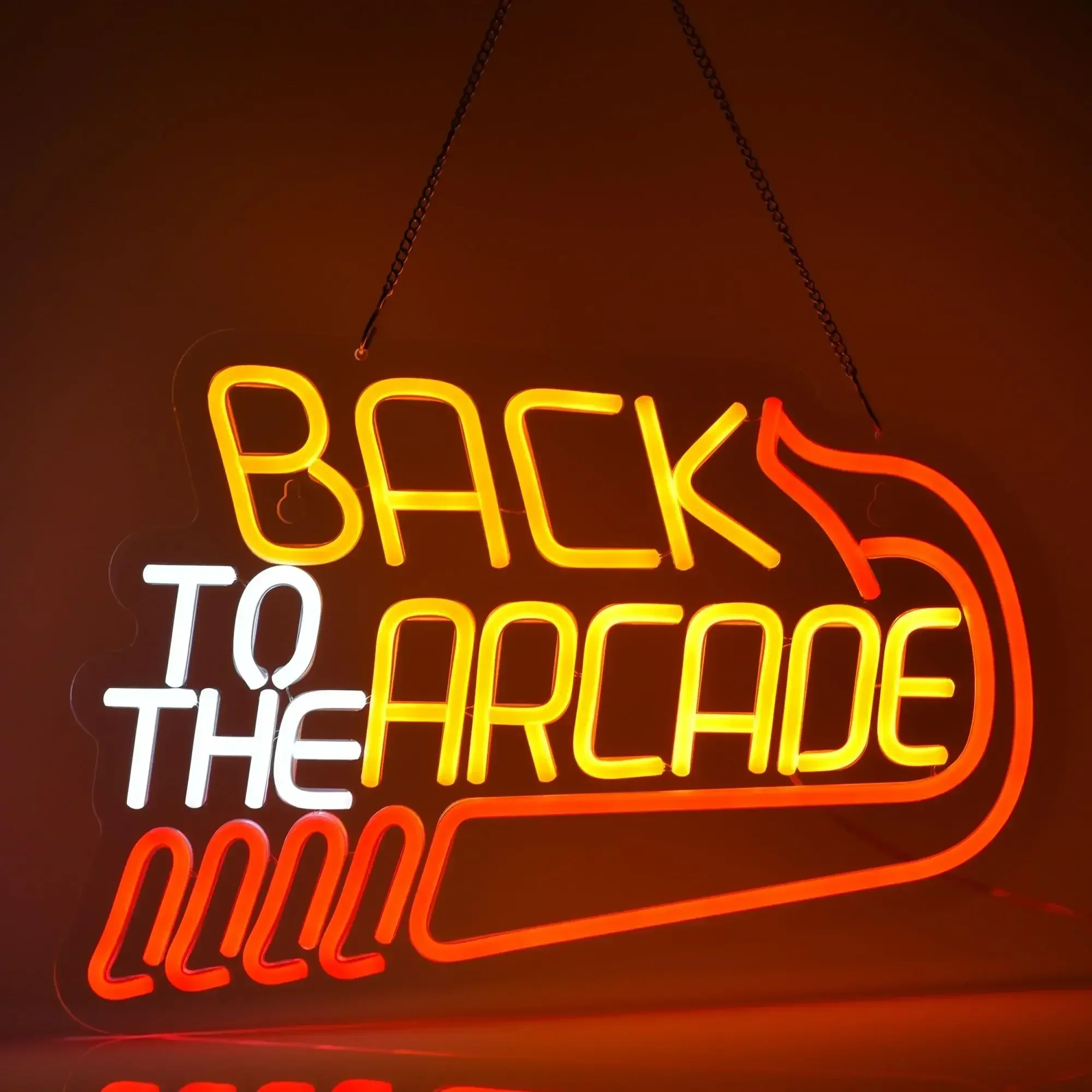 Back to The Arcade Neon Sign R - Retro Gaming Cafe のレビューと価格