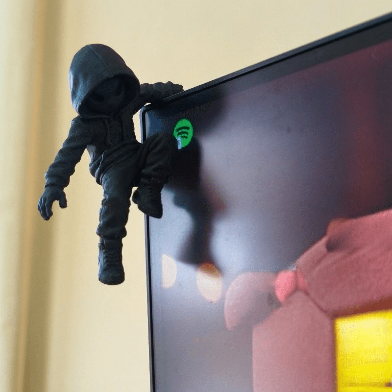 Climb Hoodie Alien Mini Statue - Retro Gaming Room のレビューと価格