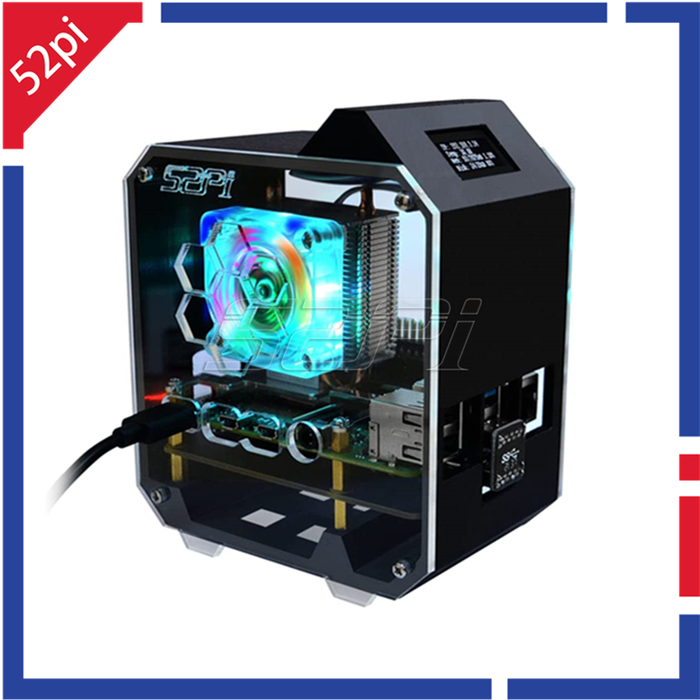 52Pi Raspberry Pi 4 Model B AB - Retro Gaming Raspberry Pi 3 のレビューと価格
