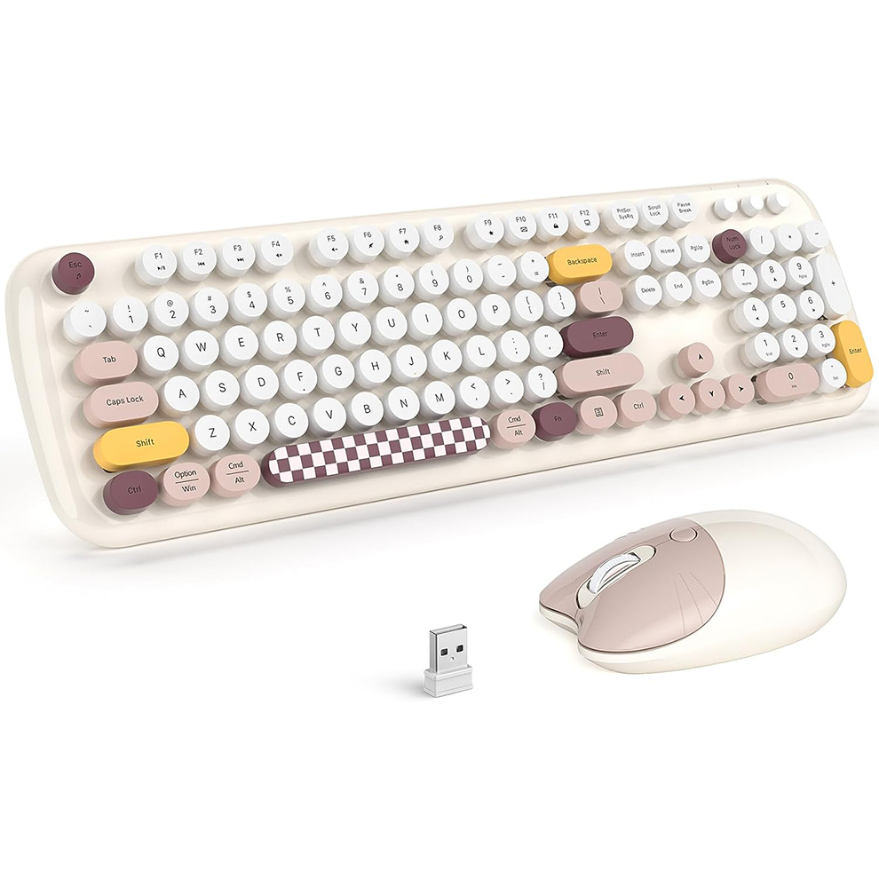 MOFII Wireless Keyboard and Mo - Retro Gaming Kc のレビューと価格