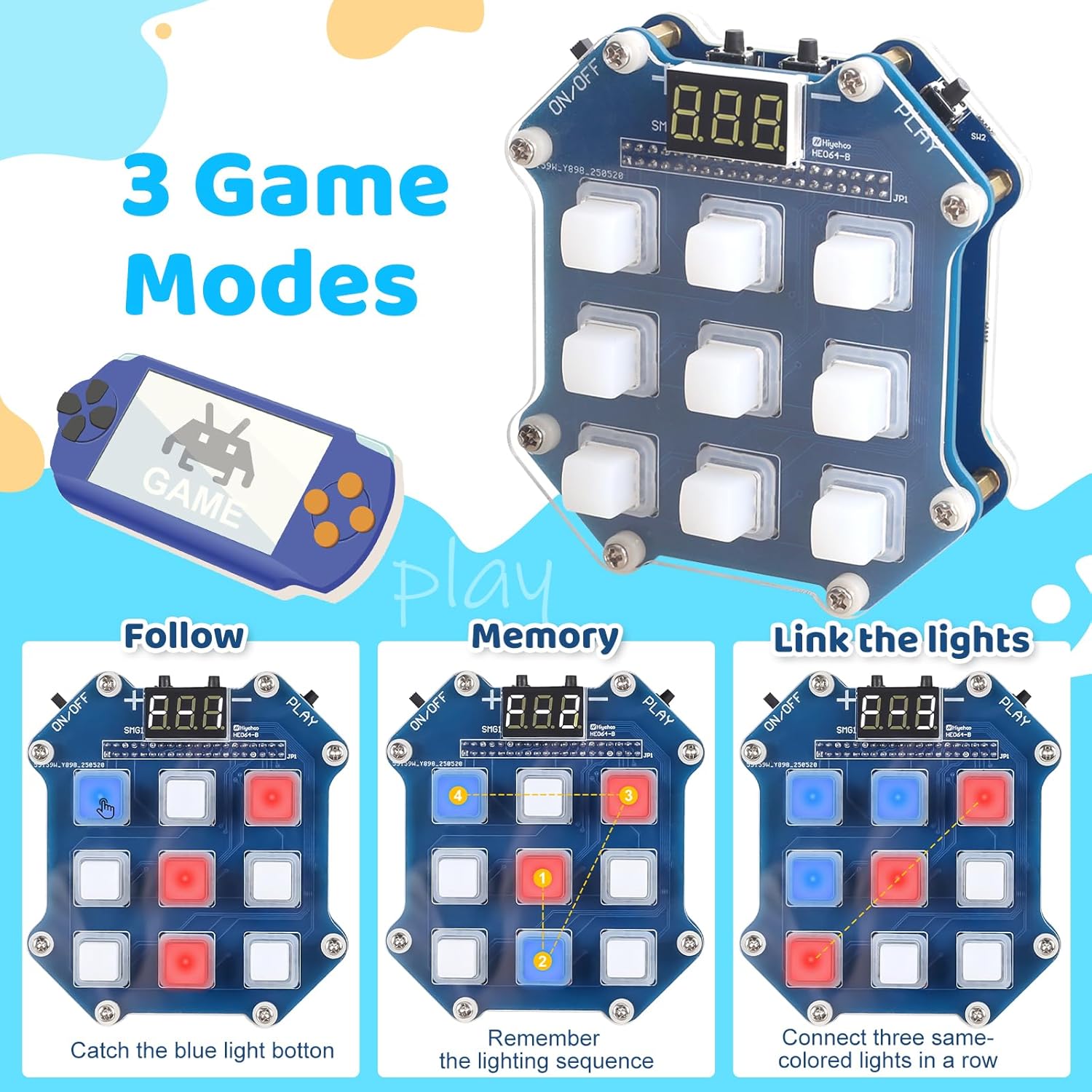 3-in-1 Retro Game Soldering Ki - Retro Gaming Gift Ideas のレビューと価格