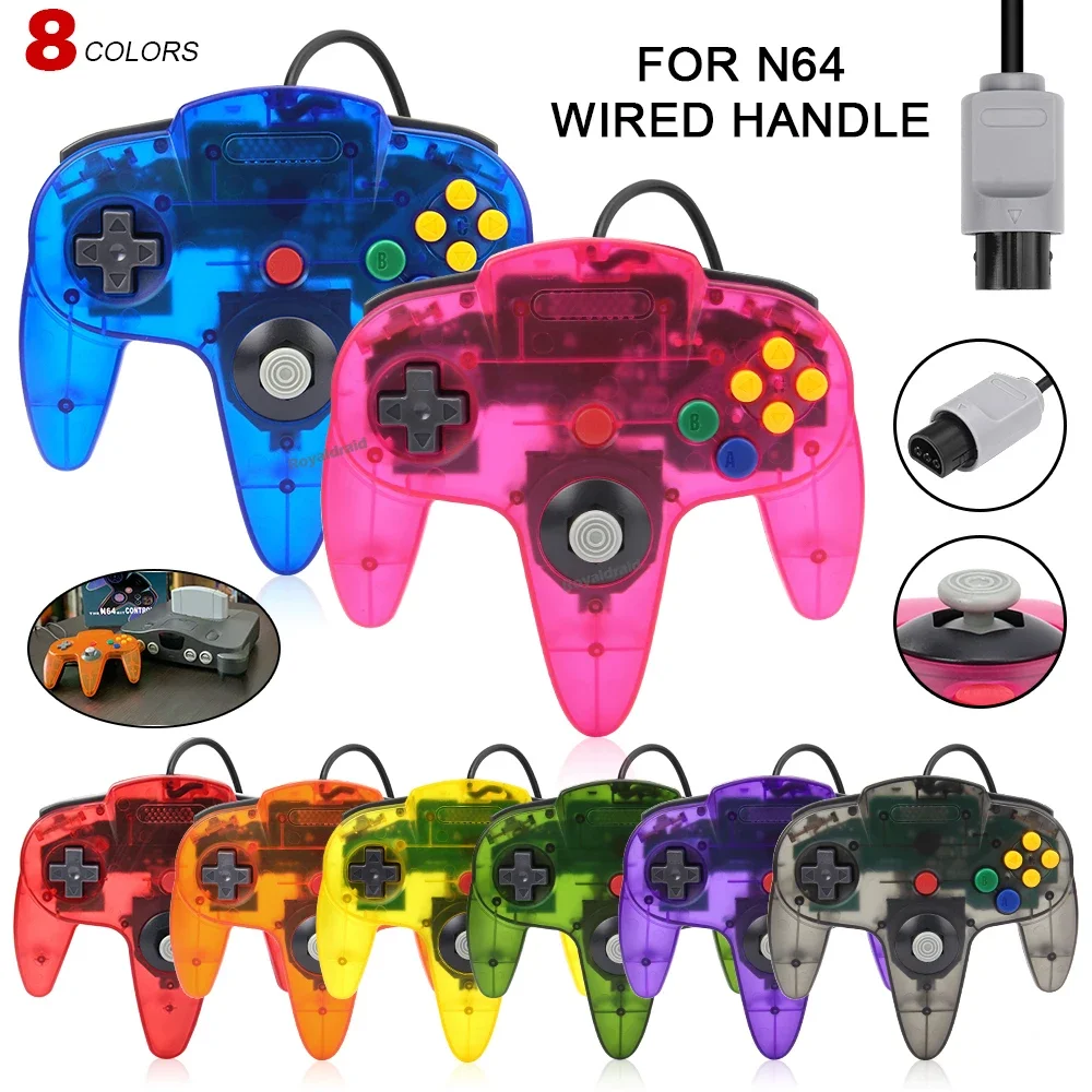 NEW Wired Gamepad for N64 Cons - Retro Gaming Joystick のレビューと価格