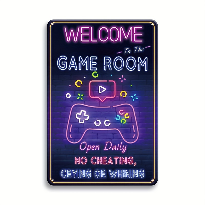 Welcome to the Game Room Metal - Retro Gaming Room のレビューと価格